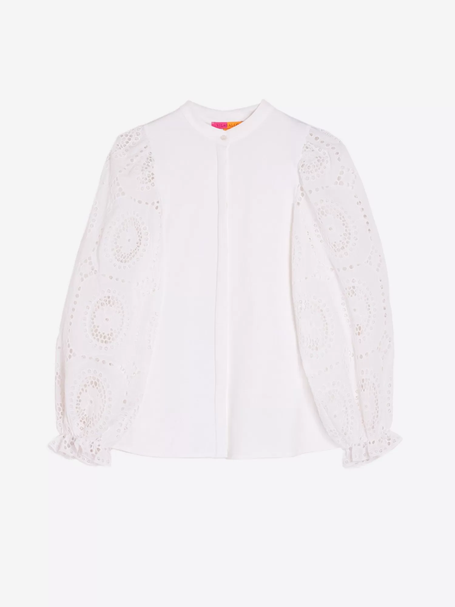 Mujer Vilagallo Camisa Dina Sangallo White