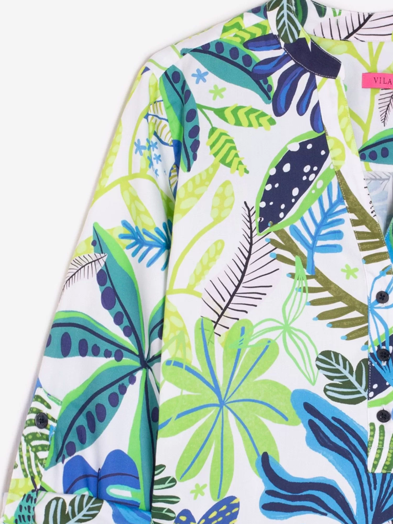Mujer Vilagallo Camisa Francina Selva Print