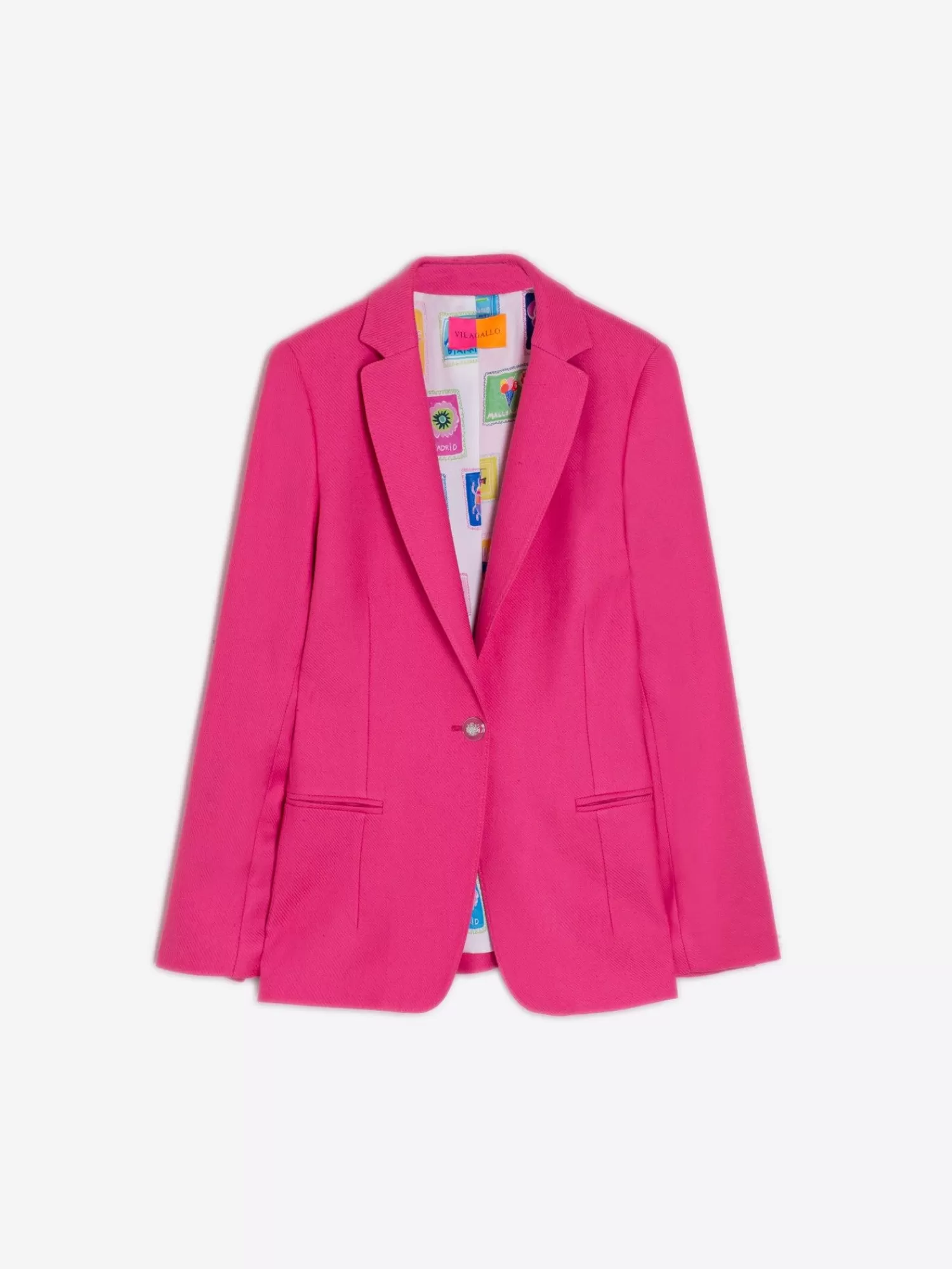 Mujer Vilagallo Chaqueta Hannah Pink