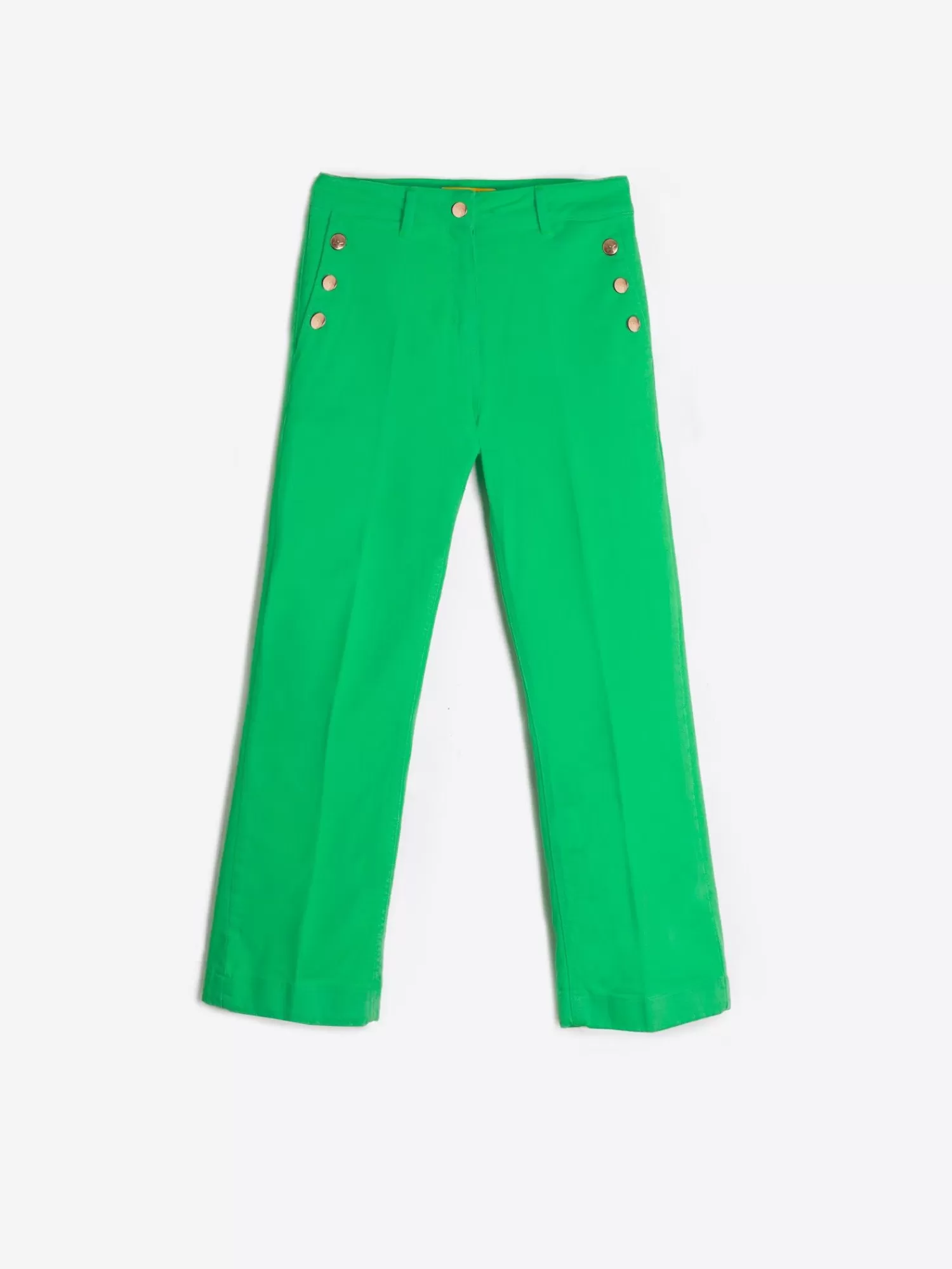 Mujer Vilagallo Pantalon Amelie Verde
