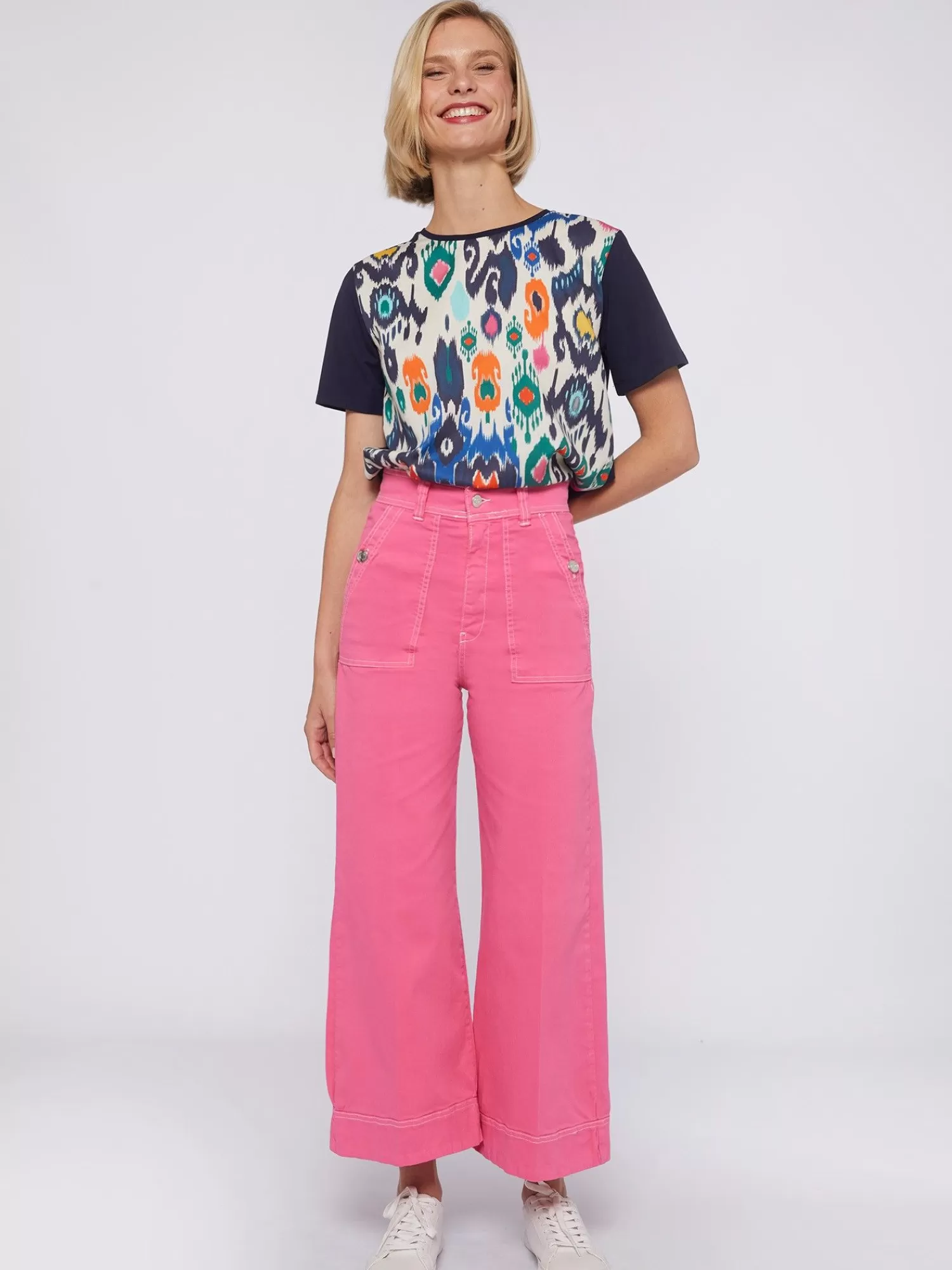 Mujer Vilagallo Pantalon Noa Rosa