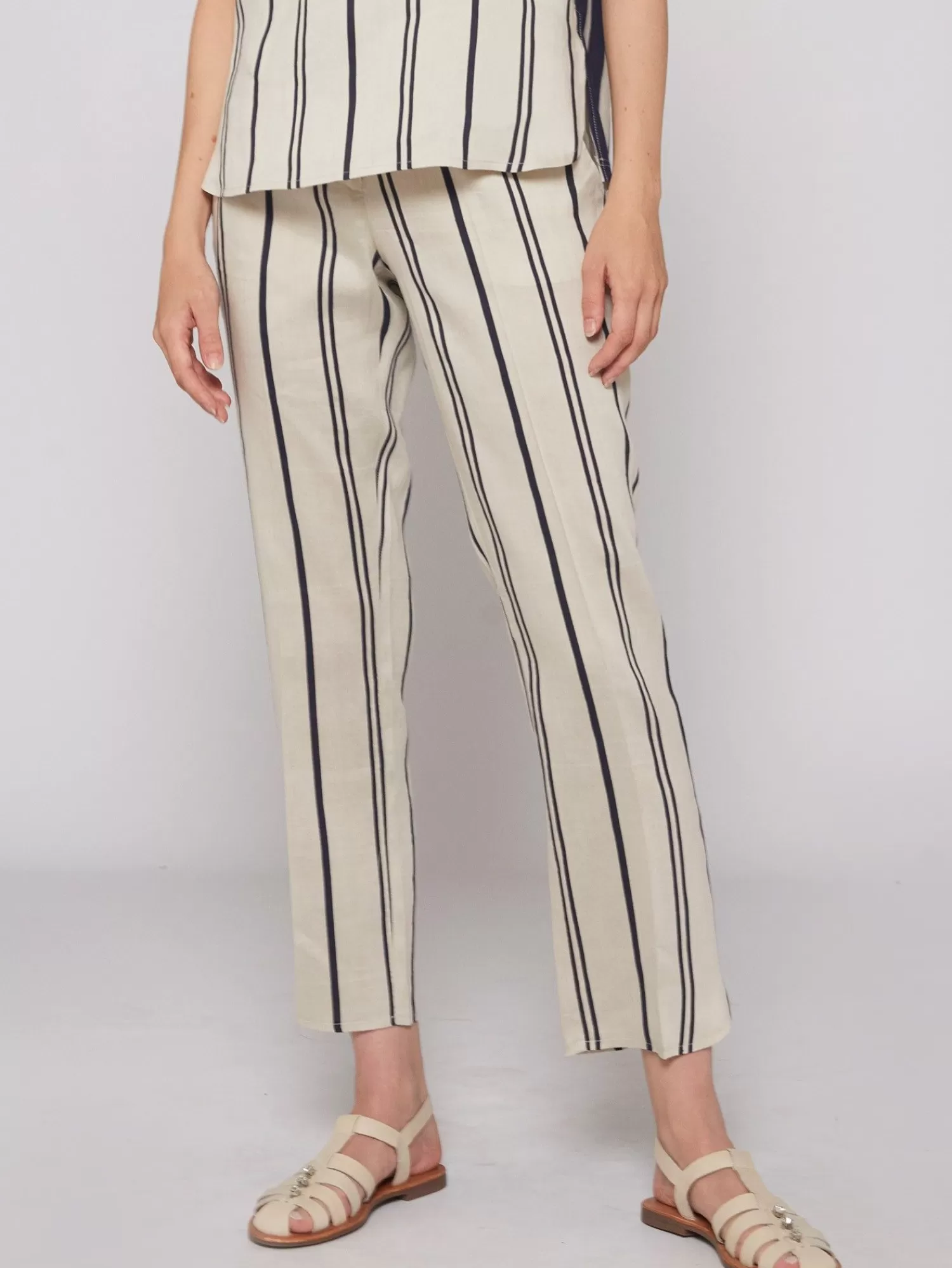 Mujer Vilagallo Pantalon Ornella Rayas