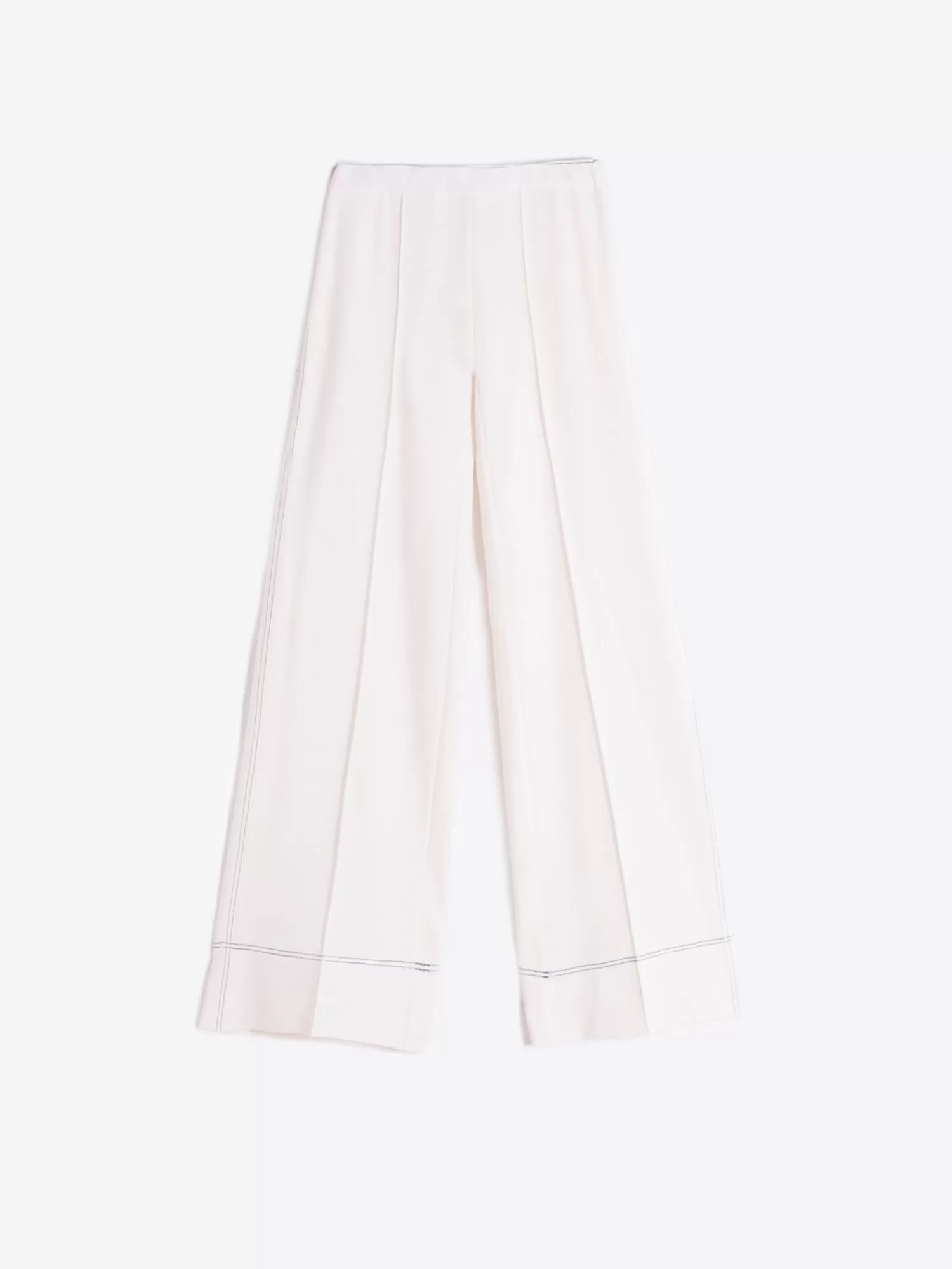 Mujer Vilagallo Pantalon Punto Blanco Perfect Fit