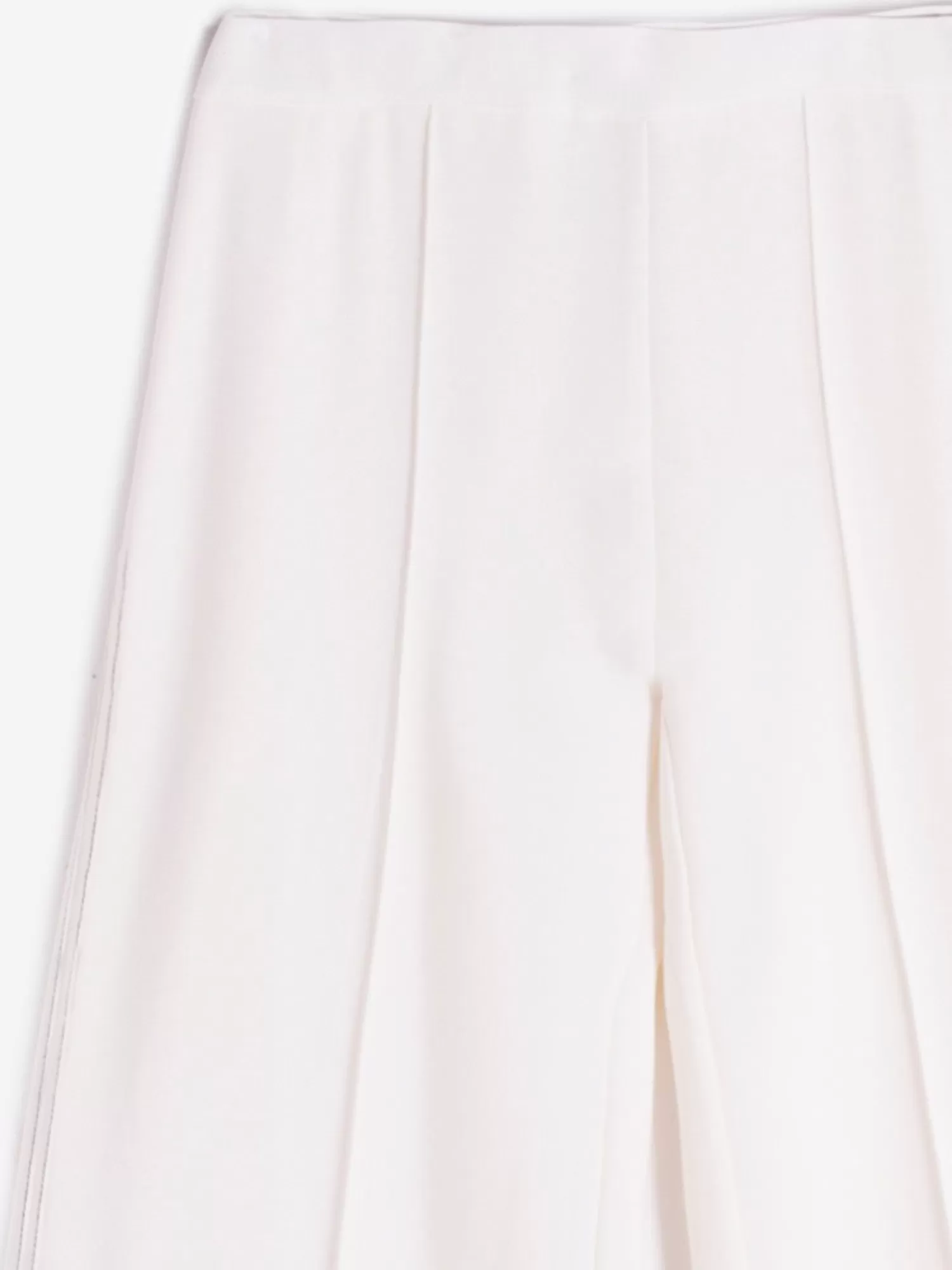 Mujer Vilagallo Pantalon Punto Blanco Perfect Fit