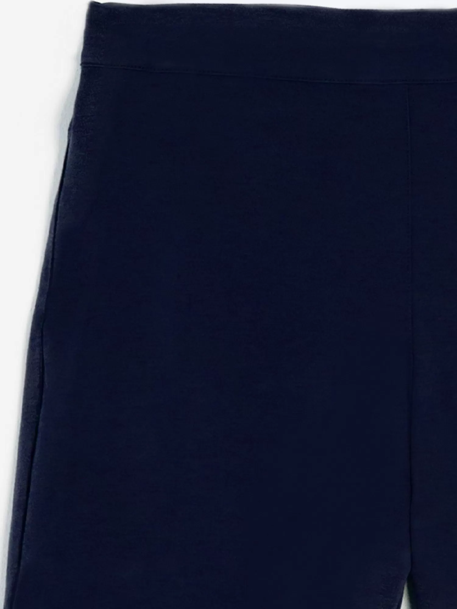 Mujer Vilagallo Pantalon Punto Cargo Navy Perfect Fit