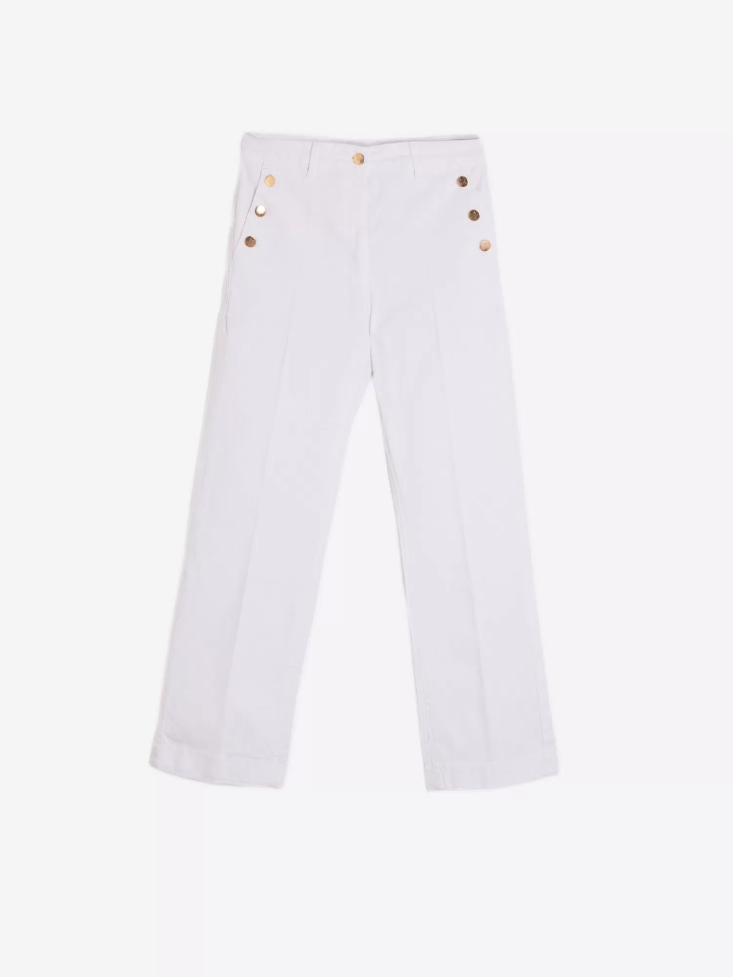 Mujer Vilagallo Pantalon Vaquero Blanco Amelie