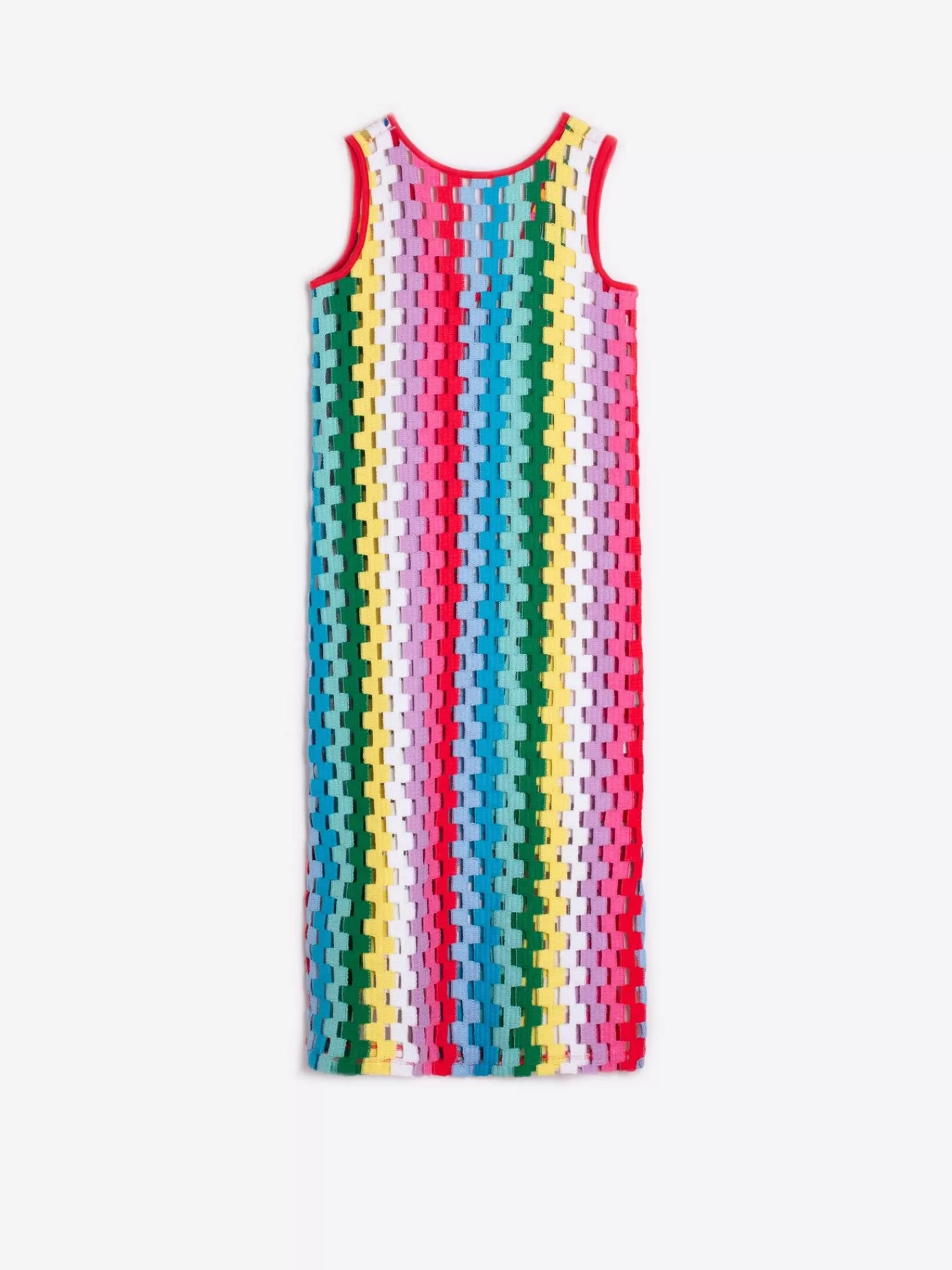 Mujer Vilagallo Vestido Calado Escote Espalda Multicolor