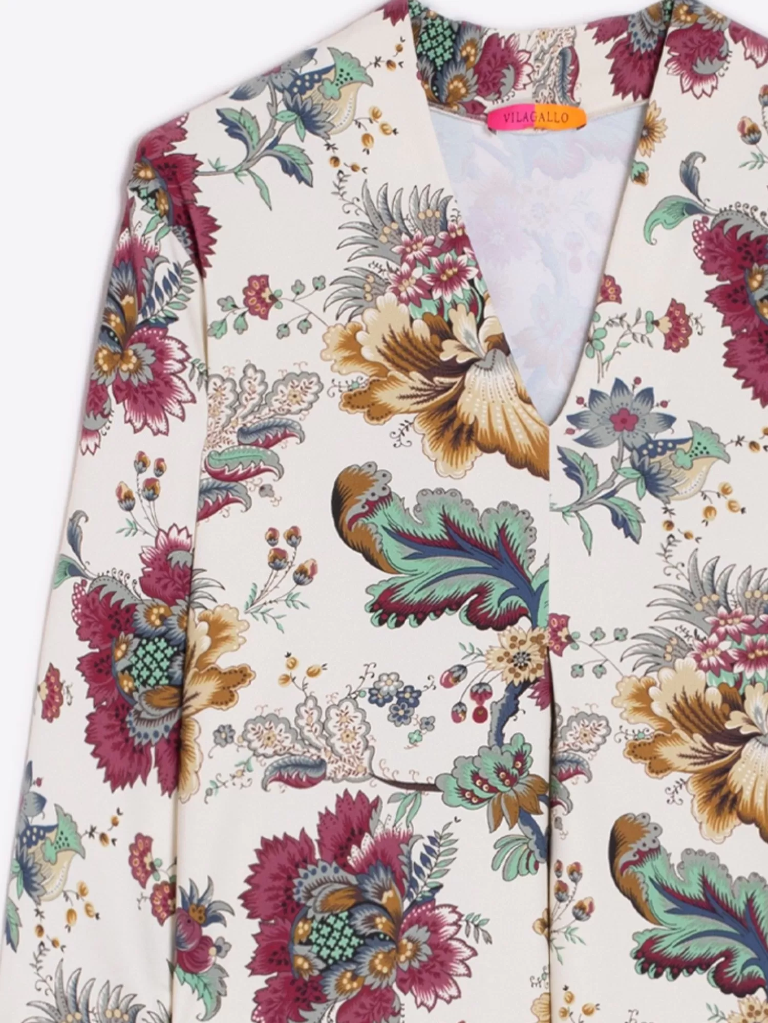 Mujer Vilagallo Vestido Noam Flower Edition